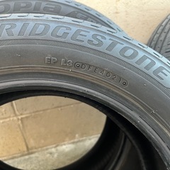 ブリヂストン　エコピア　
195/55R16 タイヤ　4本せセットの画像