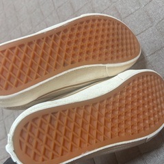 VANS 23cm ベージュ の画像