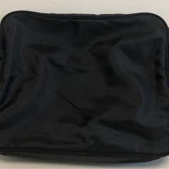 M【中古品】adidas アディダス ショルダーバッグ 黒 大容量 通学 旅行 カバンの画像