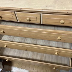 ◆早い方優先!! 整理ダンス　4段　木製の画像