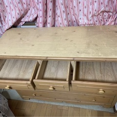 ◆早い方優先!! 整理ダンス　4段　木製の画像