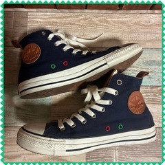 CONVERSE x Orobianco コラボ、ハイカットスニーカー 27cmの画像