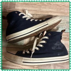 CONVERSE x Orobianco コラボ、ハイカットスニーカー 27cmの画像