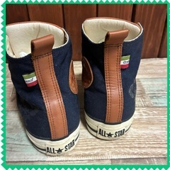 CONVERSE x Orobianco コラボ、ハイカットスニーカー 27cmの画像