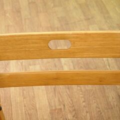 木製 折りたたみチェア 幅41×奥行52×高さ79.5cm 椅子 いす イス 折り畳み 折畳み 札幌市 清田区 平岡の画像