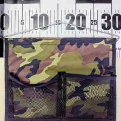ウォールポケット　壁掛け収納式ポケット　カモフラージュ　6つの収納ポケット　ドアハンガーポケットの画像