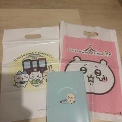 ちいかわ　袋、ノートの画像