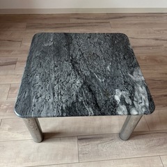 大理石コーヒーテーブル　お譲りしますの画像