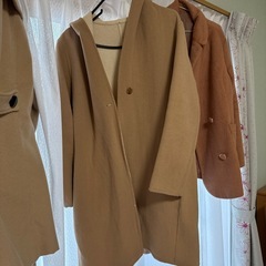 コート 茶色系 3点まとめうりまとめ売りの画像