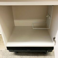 【札幌市内配送可】リクシル/LIXIL キッチン コンロ台 間口60cm GSE-K-60KR 右開き ライトグレー GSシリーズ キャビネット 未使用品の画像