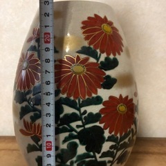 九谷焼、花瓶の画像