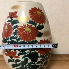 九谷焼、花瓶の画像