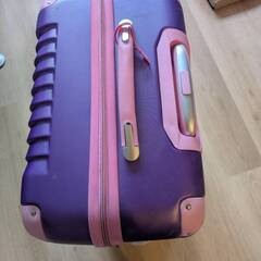 旅行用　スーツケース　キャリーケース　Lサイズ（90リットル）パープルの画像