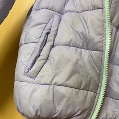 BABYDOLL ベビー キッズ ダウンジャケット 130cm パープル ミントの画像