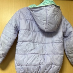 BABYDOLL ベビー キッズ ダウンジャケット 130cm パープル ミントの画像