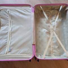 旅行用　スーツケース　キャリーケース　Lサイズ（90リットル）パープルの画像