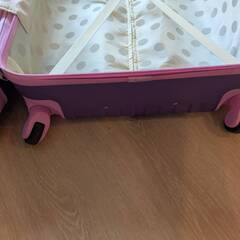 旅行用　スーツケース　キャリーケース　Lサイズ（90リットル）パープルの画像