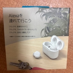 新品未開封　echo buds 第2世代 ワイヤレスイヤホン ホワイト 白の画像