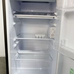 高年式 2025年製 AQUA/アクア 1ドア冷蔵冷凍庫 90L 直冷式冷蔵庫 静音設計 AQR-9R(DS) ダークシルバー 中古家電 店頭引取歓迎 ■R10203の画像