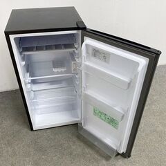 高年式 2025年製 AQUA/アクア 1ドア冷蔵冷凍庫 90L 直冷式冷蔵庫 静音設計 AQR-9R(DS) ダークシルバー 中古家電 店頭引取歓迎 ■R10203の画像