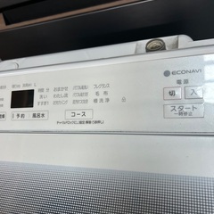 Panasonic 洗濯機　8kg 2020年製の画像