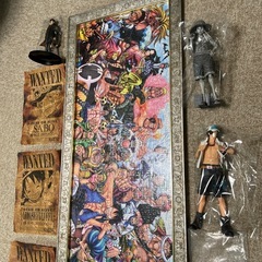 ワンピースグッズ(パズル.フィギュア3)ピクサーの画像