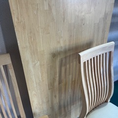 ダイニングセット　テーブル　椅子の画像