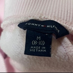 MY HILFIGER トミーヒルフィガー 裏起毛スウェットパンツ ピンク 140サイズの画像