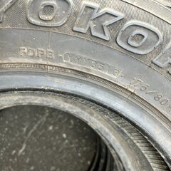 転がしや履き潰し用　ジムニーなどに ヨコハマ ジオランダー 175/80R16 2013年製の画像