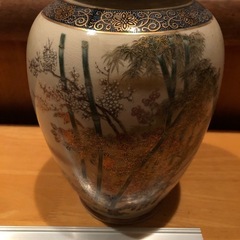 九谷焼、花瓶の画像