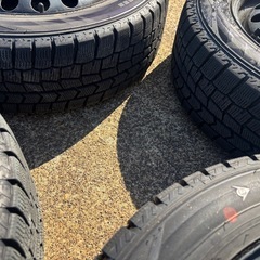 アクア、ノート等　175/6565R15スタッドレスタイヤ ホイール付き4本セットの画像