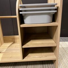 【展示品・未使用】キッズハンガーラック 子ども用家具 参考価格19,990円【送料に設置費込み】🚚自社配送時💳代引き可🚚(現金、クレジット、スマホ決済対応)の画像