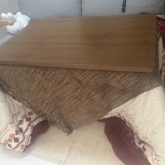 ニトリ　コタツ　セットの画像