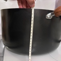 巨大鍋　32cm、深さ17cmIH対応の画像