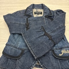 110 ジルスチュアート　デニムジャケット　美品の画像