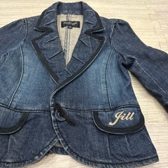 110 ジルスチュアート　デニムジャケット　美品の画像