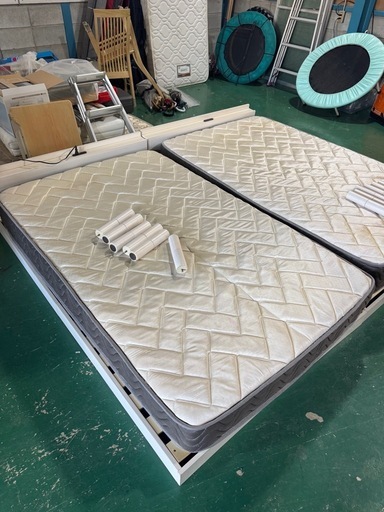 シングルベッド　ベッド　2つセット