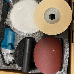 コードレス アングルグラインダー 研磨ポリッシャーセットの画像