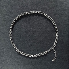 SAINT LAURENT シルバーチェーンネックレスの画像