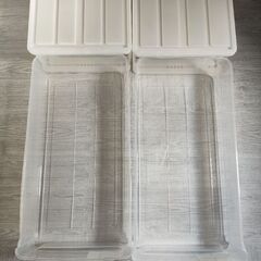 (受付終了)クリアボックス2個セットの画像