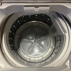 2021年製 縦型洗濯機 ヤマダセレクション 6kg YWM-T60H1の画像