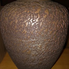 信楽焼花瓶の画像