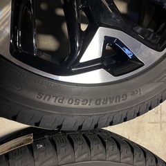 【美品】ホンダN-BOX カスタム15インチ純正ホイール・スタッドレス4本セットの画像