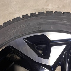 【美品】ホンダN-BOX カスタム15インチ純正ホイール・スタッドレス4本セットの画像