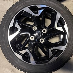 【美品】ホンダN-BOX カスタム15インチ純正ホイール・スタッドレス4本セットの画像