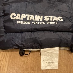 キャンプスタッグ　寝袋　2個　ネイビーの画像