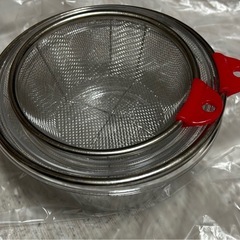 薄型金属ザルとトレーセットとボウルセットの画像