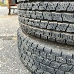 145/80R12 ヨコハマ iceGUARD 2015年製 鉄ちんホイール 冬タイヤ4本セットの画像