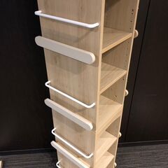 【展示品・未使用】 回転式本棚 絵本棚 参考価格14,990円【送料に設置費込み】🚚自社配送時💳代引き可🚚(現金、クレジット、スマホ決済対応)の画像