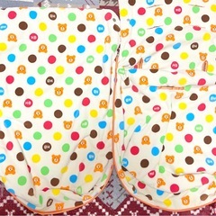 ミキハウス フットマフ ベビーカー バギー カバーの画像